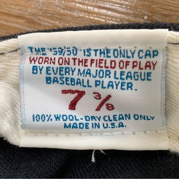 New Era Vintage Distressed 100% Wool San Francisco Giants Fitted Hat - Picture 10 of 11